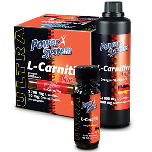 L-карнитин Power System L-Carnitin Fire 12 bottles