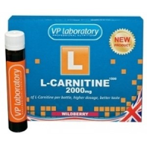 L- карнитин VP Laboratory L-Carnitine 2000mg 7 amp